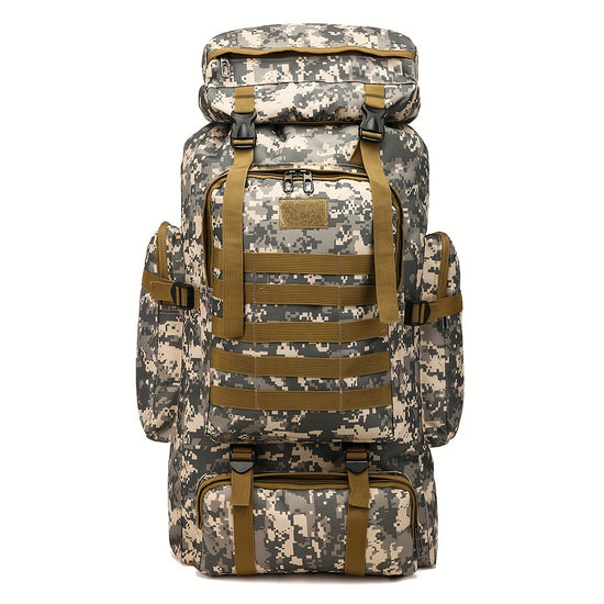 1pc Durable Waterproof Backpack for Camping and Hiking  Perfect Gift for Outdoor Enthusiasts